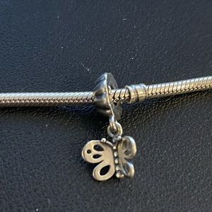 Pandora Butterfly Friends Forever Charm
